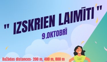 "Izskrien Laimīti" PĀRCELTS UZ 20. OKTOBRI