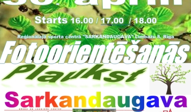 FOTOORIENTĒŠANĀS “Plaukst Sarkandaugava”