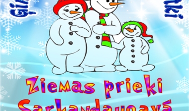 “Ziemas prieki Sarkandaugavā”