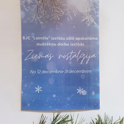 Ieskats izstādē “Ziemas nostaļģija”